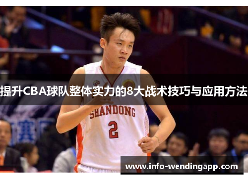 提升CBA球队整体实力的8大战术技巧与应用方法