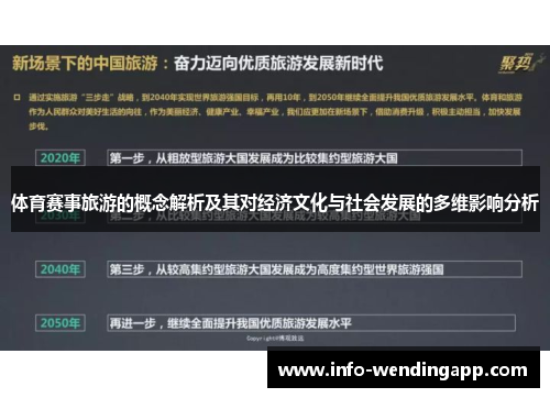 体育赛事旅游的概念解析及其对经济文化与社会发展的多维影响分析