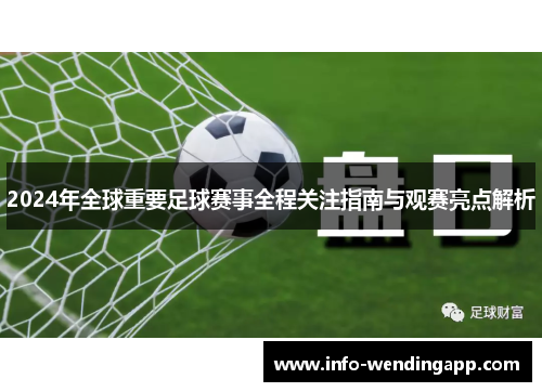 2024年全球重要足球赛事全程关注指南与观赛亮点解析